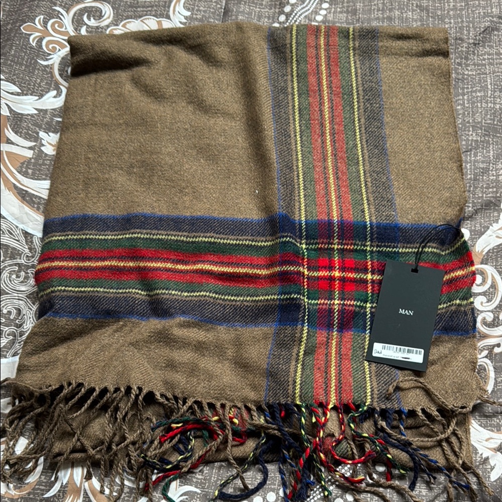 Shiraleah Multicolor Striped Men's Scarf